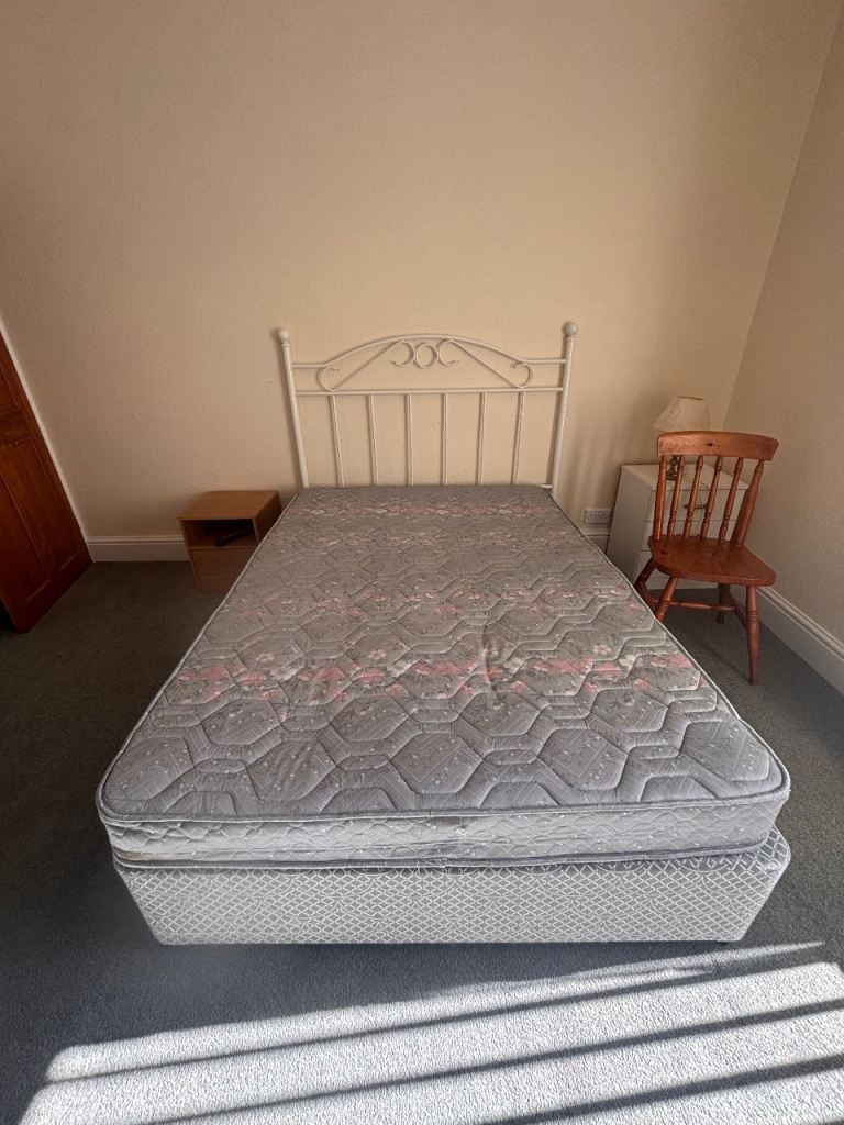 Double Bed and Mattress
