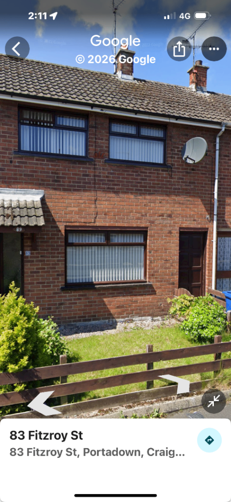3 bedroom mid terrace house in Portadown for rent