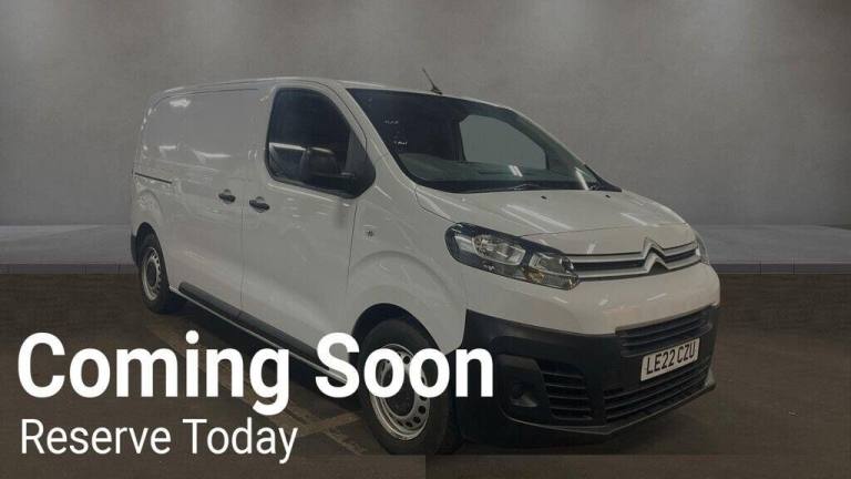 2022 Citroen Dispatch 1000 1.5 BlueHDi 100 Van Enterprise Pro PANEL VAN DIESEL Manual