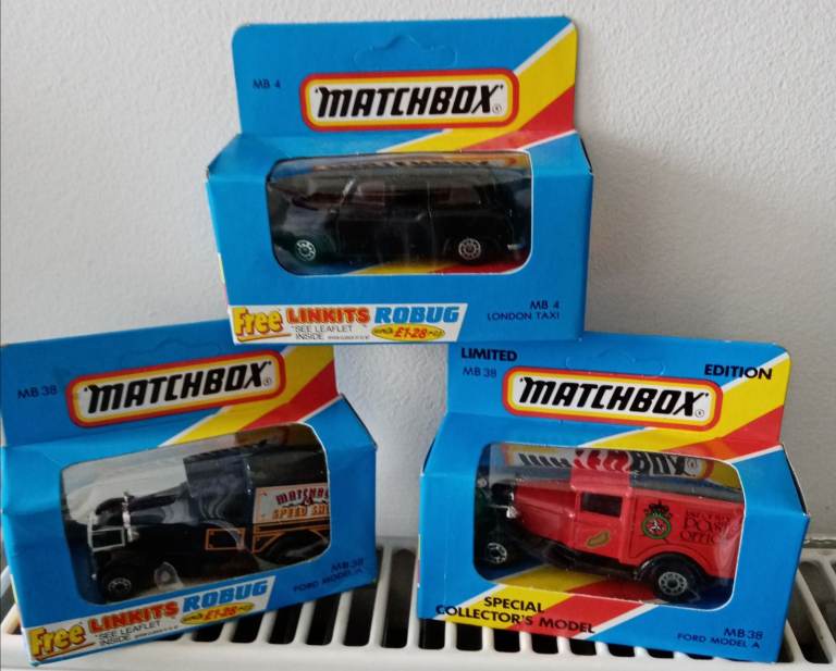 Collectable Matchbox vans 