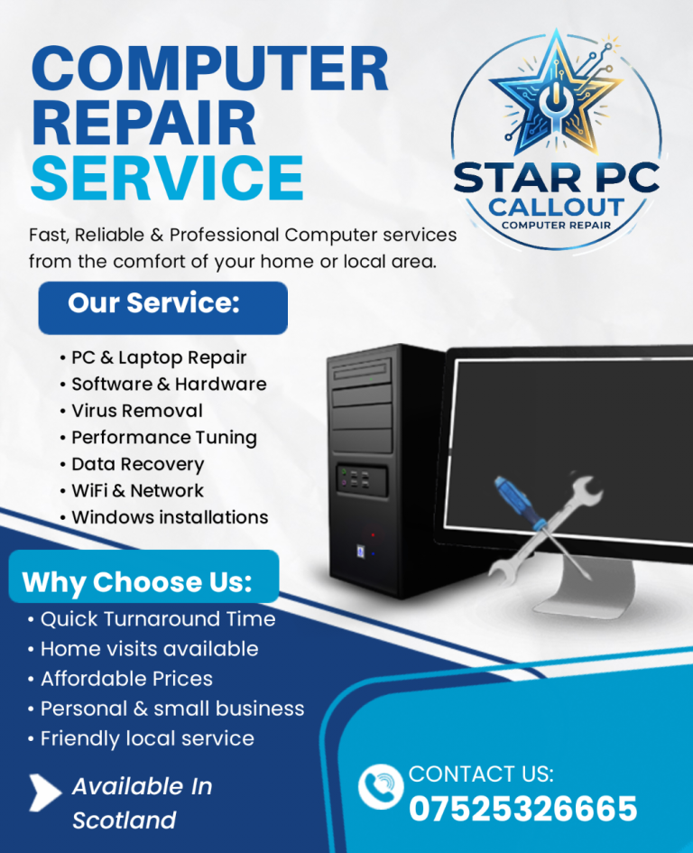 Star PC Callout (Computer Repair and Tech Support)