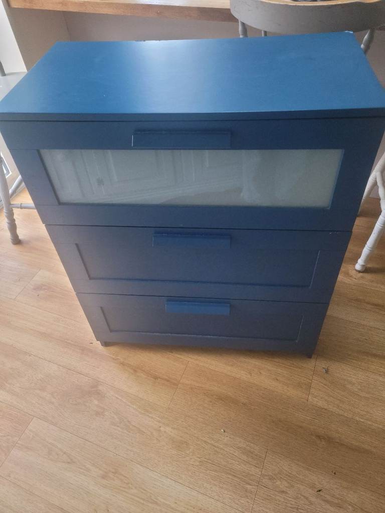 Blue ikea drawers - Gumtree