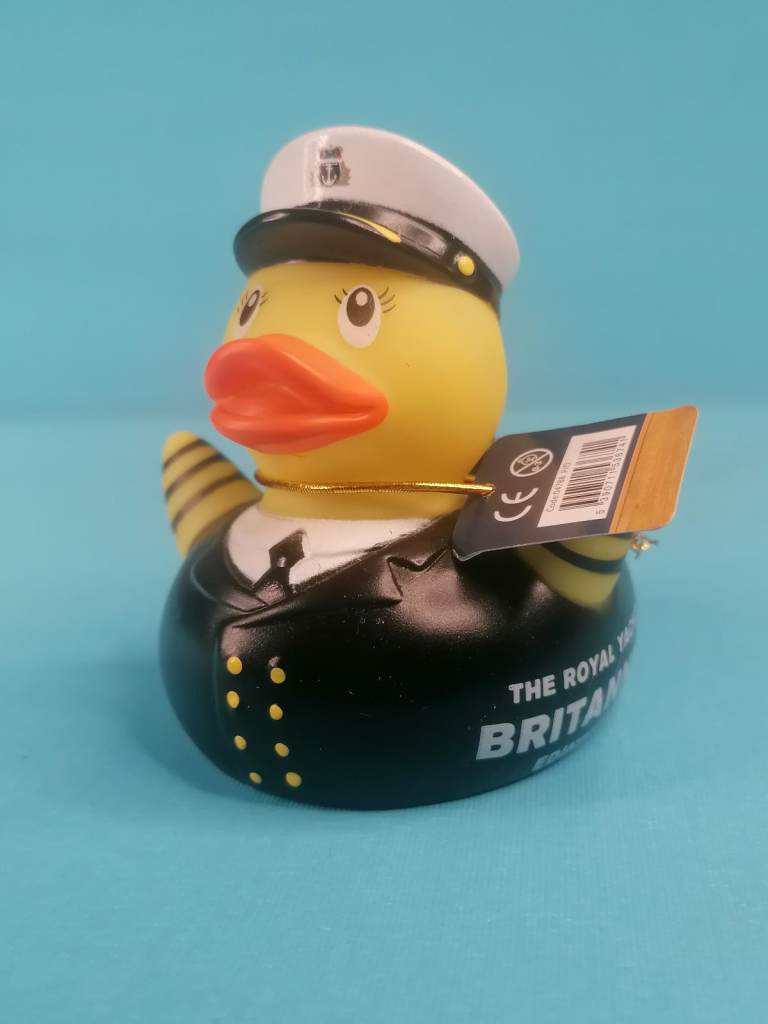 Brand new,  rubber Britannia Admiral Royal Duck.