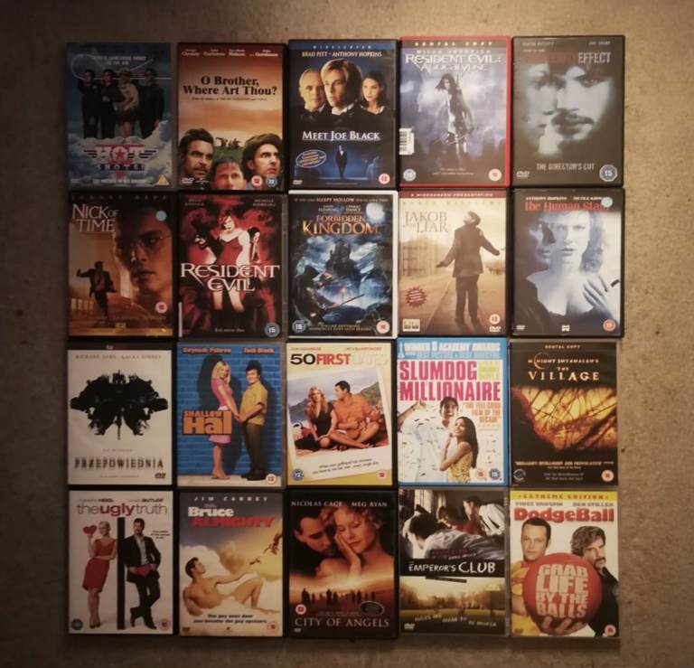 DVD Movies Job Lot
