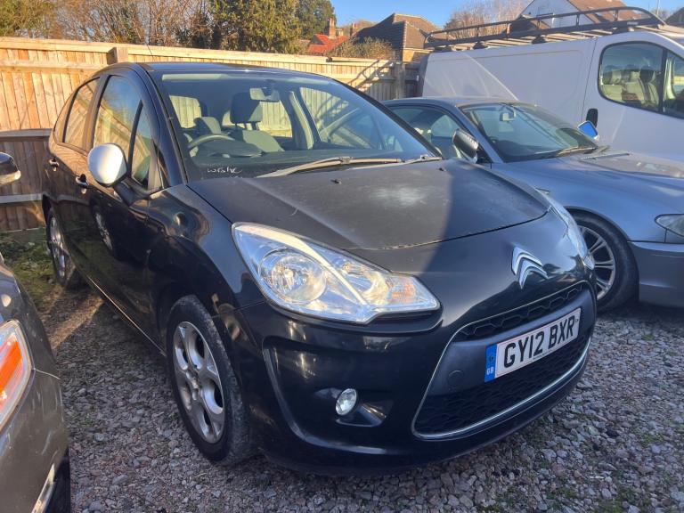 2012 Citroen C3 1.4i Black 5dr HATCHBACK Petrol Manual