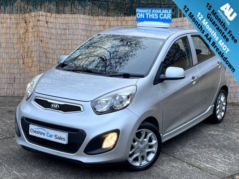 2013 62 KIA PICANTO 1.25 3 HATCHBACK 5DR PETROL MANUAL EURO 5 (84 BHP)