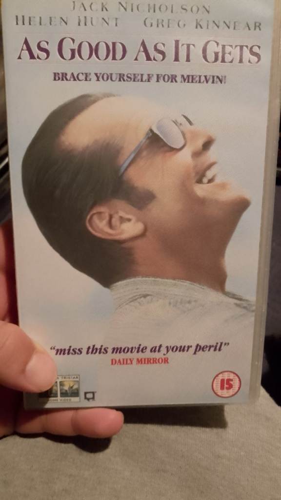 As good as it gets VHS starring Jack Nicholson