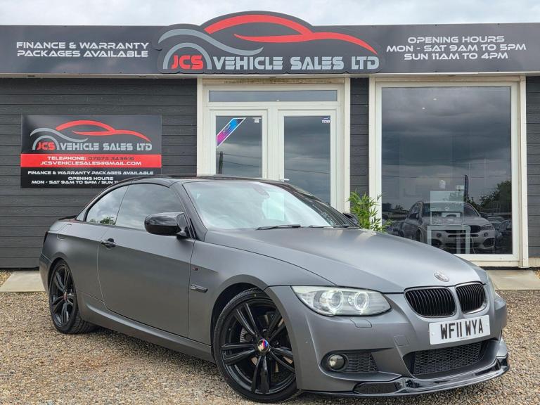 2011 BMW 3 Series 330d M Sport 2dr Step Auto CONVERTIBLE DIESEL Automatic