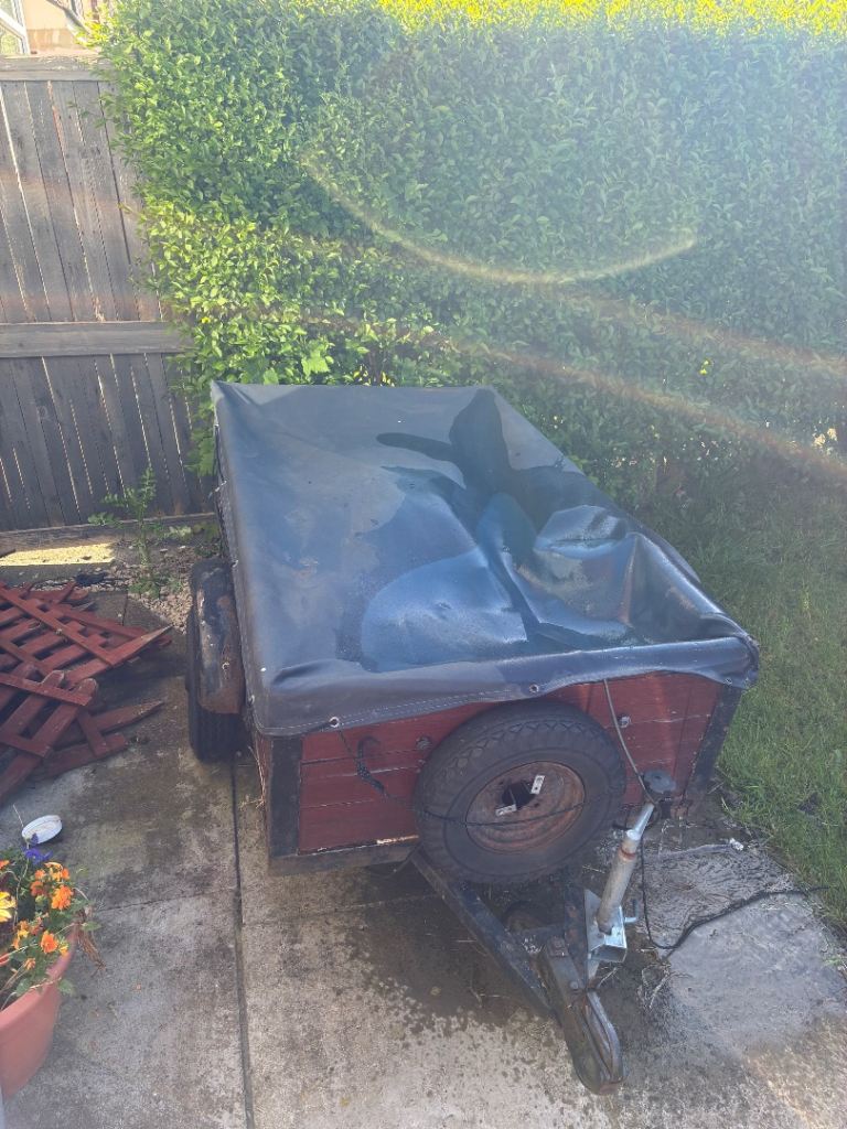 Wooden trailer