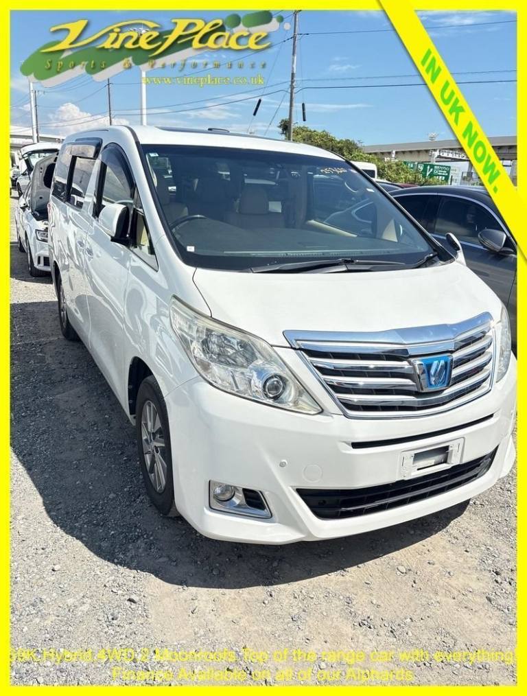 2012 Toyota Alphard 2.4 Hybrid G-L Edition,Twin Moonroofs,Auto,7Seats MPV Hybrid Automatic
