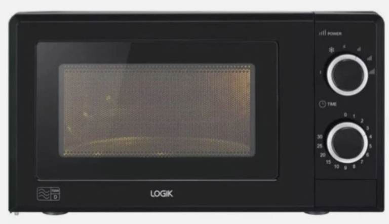 LOGIK LMB24 Compact Solo Microwave - BLACK