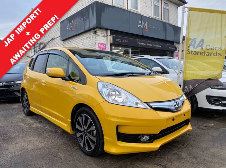 2013 Honda Fit 1.5 RS Hybrid Petrol Yellow 5dr Hatchback Automatic
