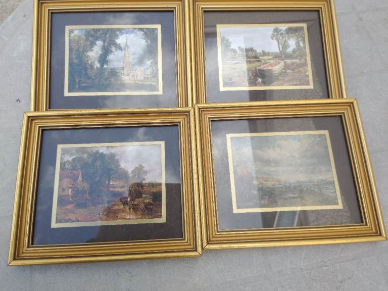 Set 4 John Constable Prints by Ambig Ltd