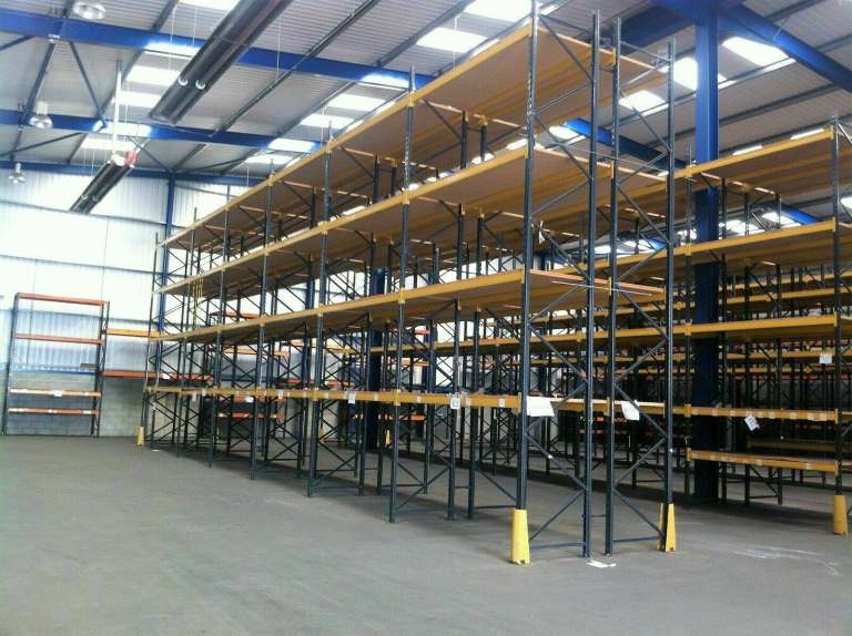 LINK 51 INDUSTRIAL COMMERCIAL PALLET RACKING FRAMES BEAMS 