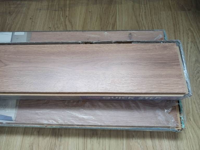 3 x Laminate flooring  