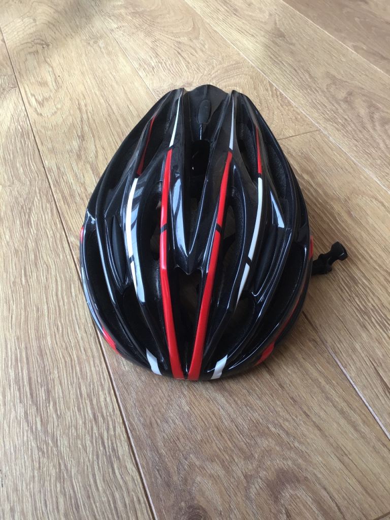 Adult cycle helmet.