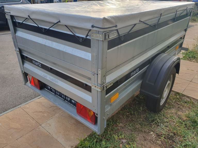 Martz Trailer with extended sides 