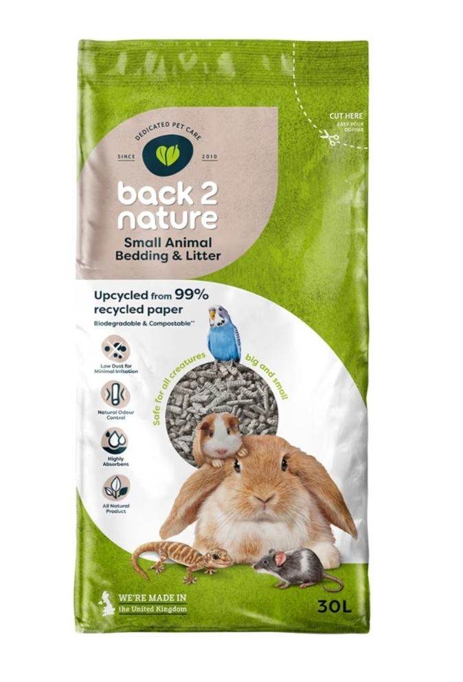 Back to nature rabbit litter 30L