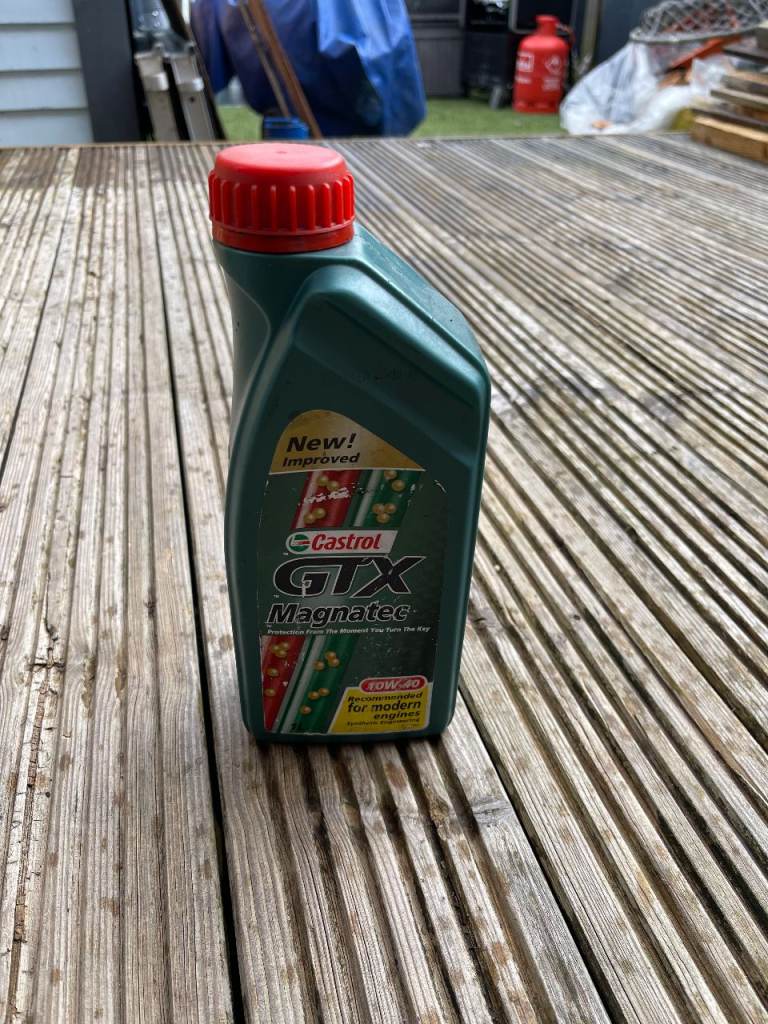 1L Castrol GTX Magnatec 10W40 Engine Oil
