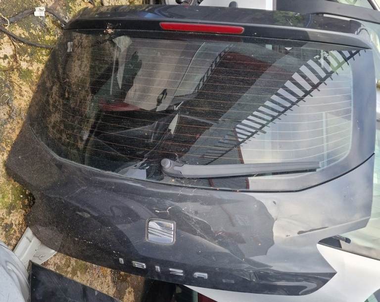 Seat Ibiza Tailgate Boot Lid Grey 2010