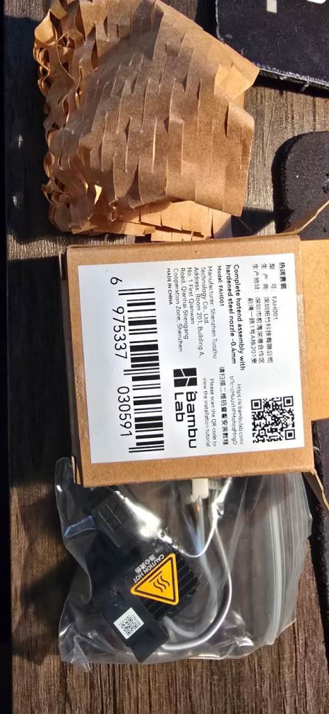 Bambulab X1x Complete Hotend for sale.