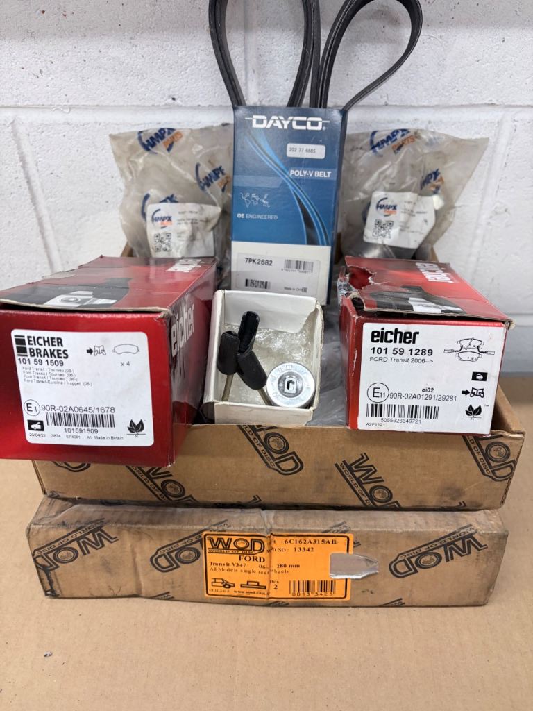 Spare parts for Ford Ford Transit Van mark 7 Rwd 330 2.4, panel van 