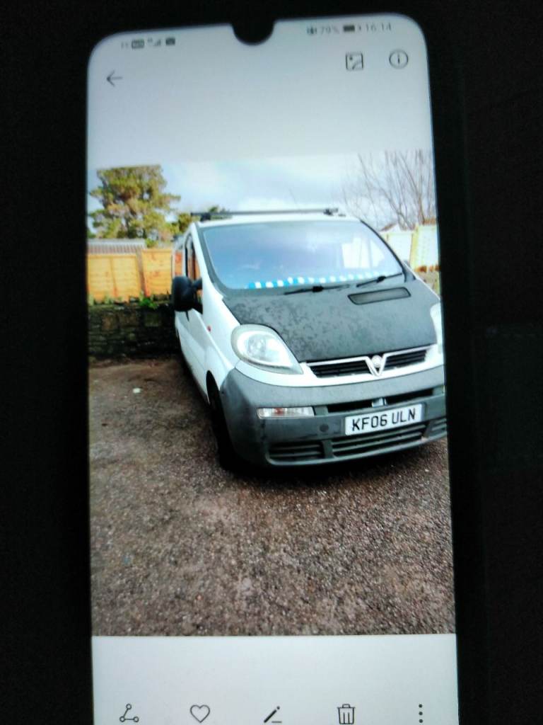 Vauxhall, VIVARO, Panel Van, 2006, Manual, 1870 (cc)