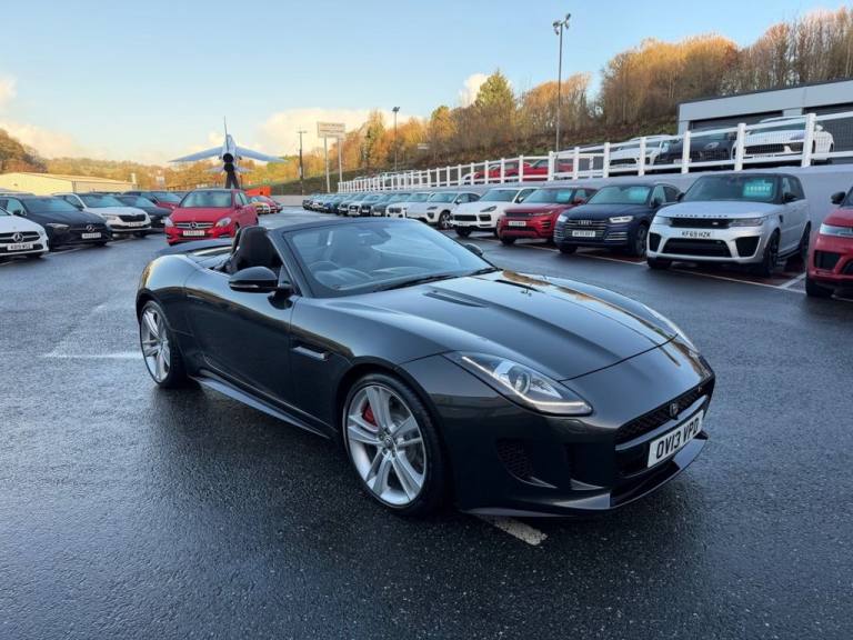 2013 13 JAGUAR F-TYPE 5.0 V8 S CONVERTIBLE Roadster Auto Stratos Grey Premium