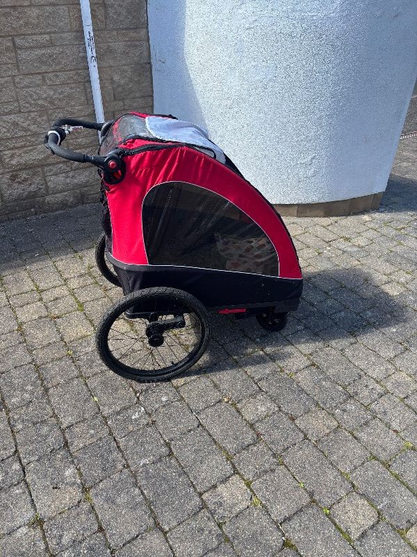 2 seat bike trailer and Beach Buggy