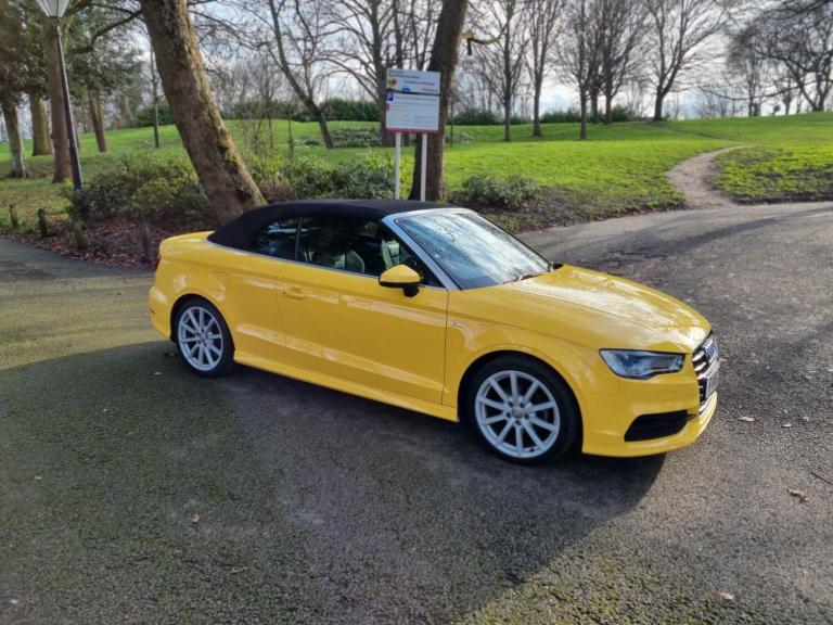 2016 Audi A3 Cabriolet 2.0 TDI S line Euro 6 (s/s) 2dr CONVERTIBLE Diesel Manual
