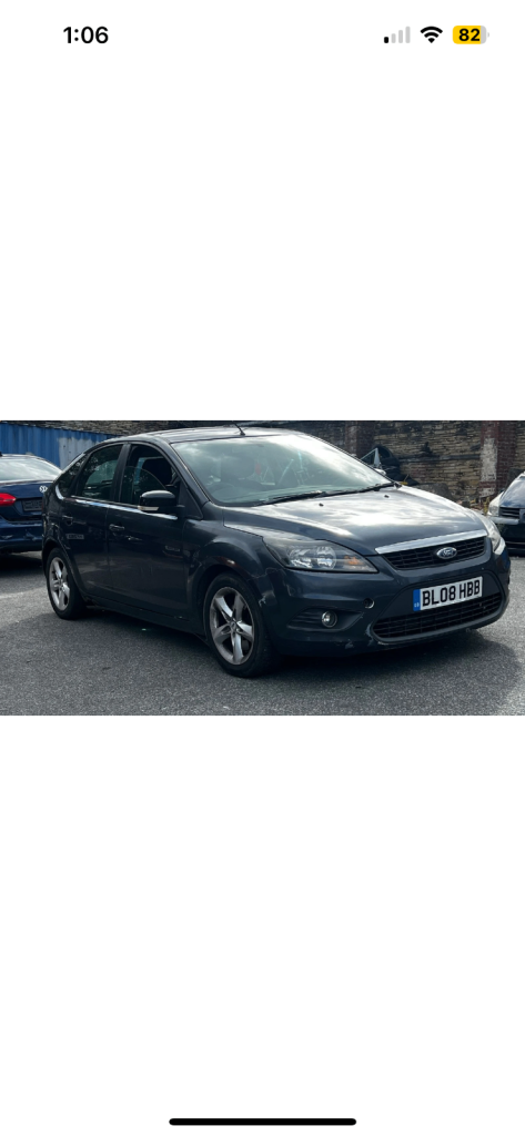 FORD FOCUS MK2 2008-2011 FOR BREAKING, BUMPER LIGHTS DOORS ETC IN GREY