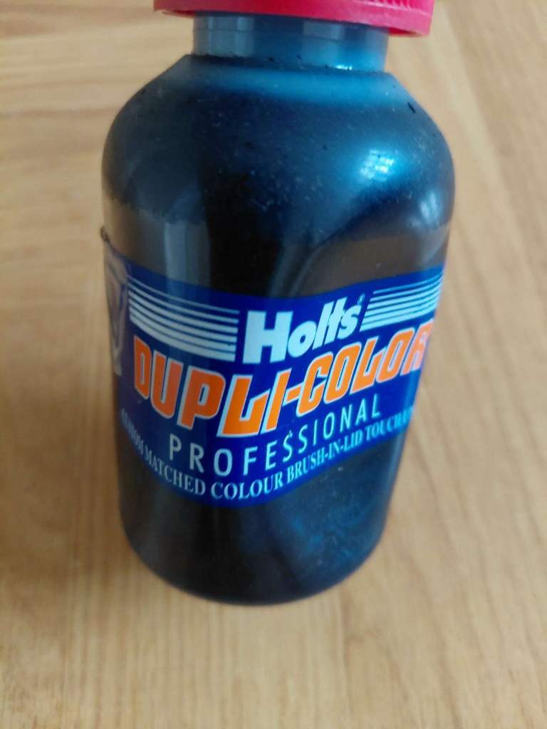 Holts Full Bottle Car Touch Up Paint Dark Blue