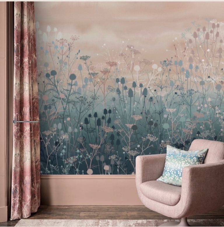 Beautiful Wildflower Meadow Wallpaper Mural – New