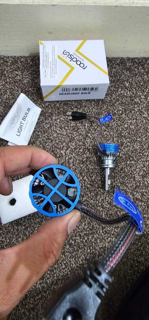 H7 led bulbs 6500k new 