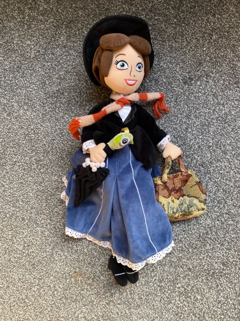 Disney Store Exclusive BNWT MARY POPPINS Doll Soft Plush Toy Large 20"