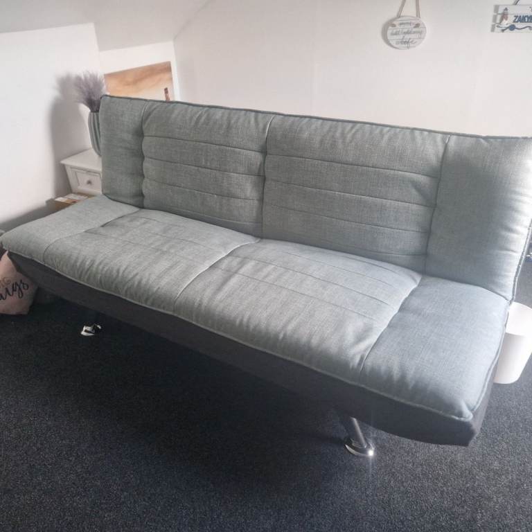As new sofa bed couch padded