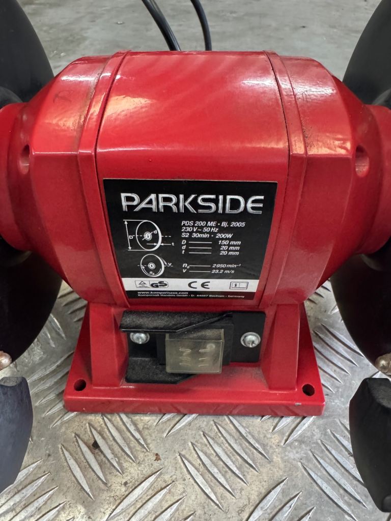 Parkside bench grinder like new