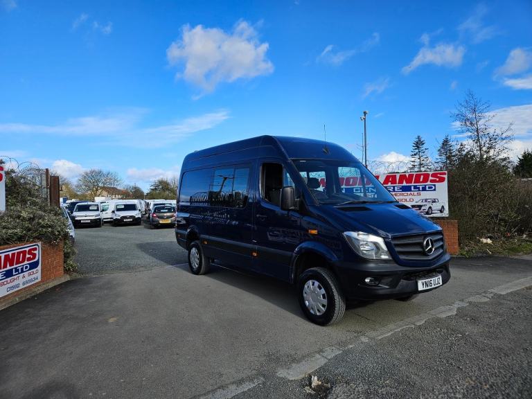 2016 ON 16 PLATE MERCEDES BENZ SPRINTER 316 CDI 4X4 MWB CREW VAN