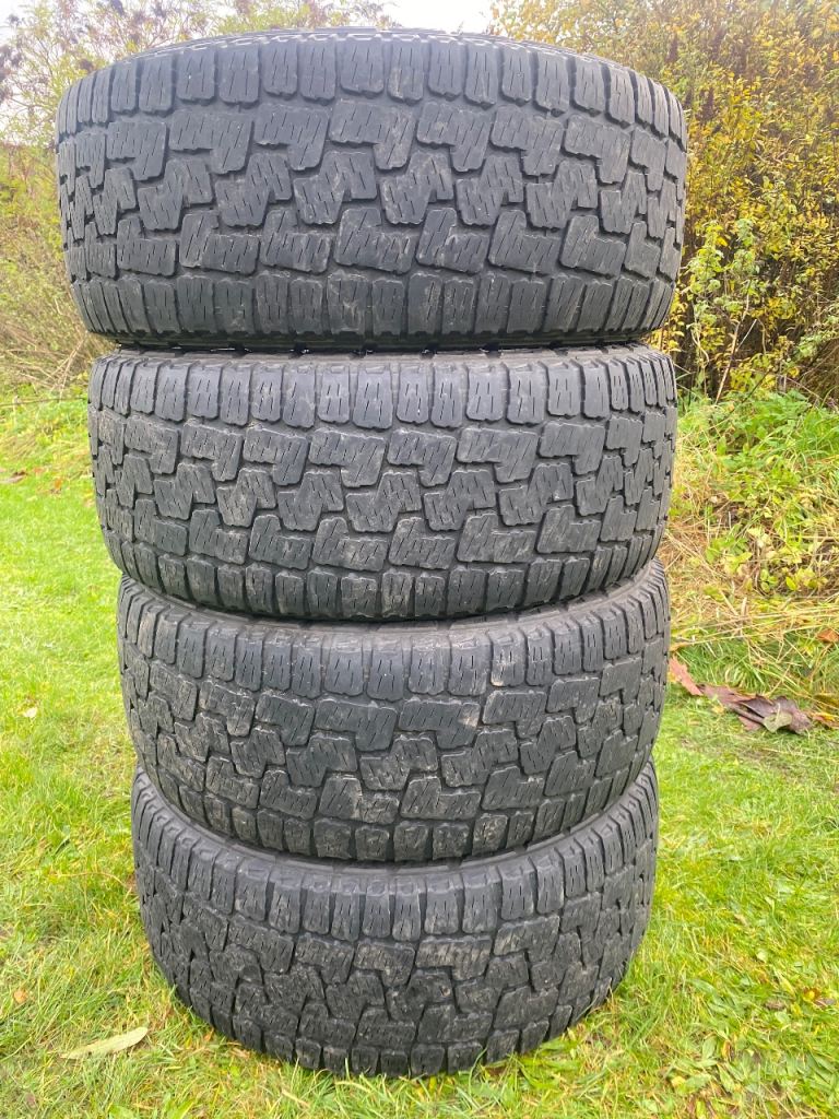 Set of 4 Part Worn ALL TERRAIN Tyres. 255/55/19 Pirelli Scorpion ATR Plus 