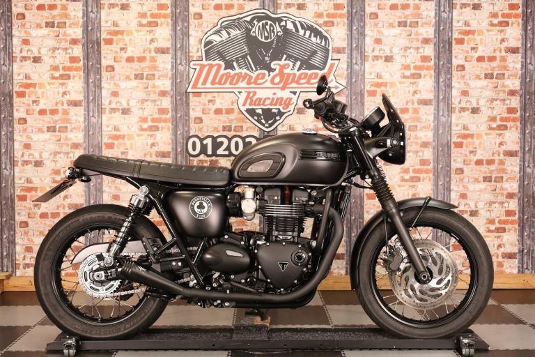 **DEPOSIT TAKEN** 2019 TRIUMPH BONNEVILLE T120 ACE - LIMITED - 7,433 MILES
