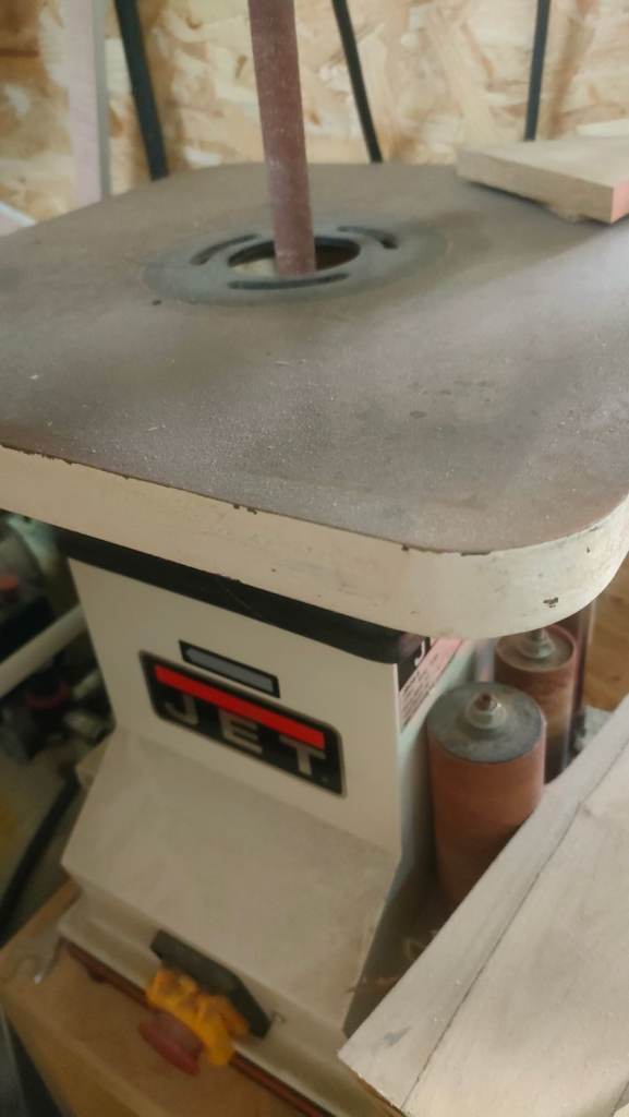 Jet spindle sander 