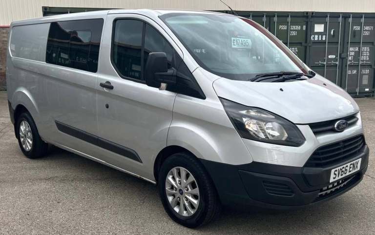 2016 Ford Transit Custom 2.0 TDCi 130ps Low Roof D/Cab Van PANEL VAN Diesel Manual