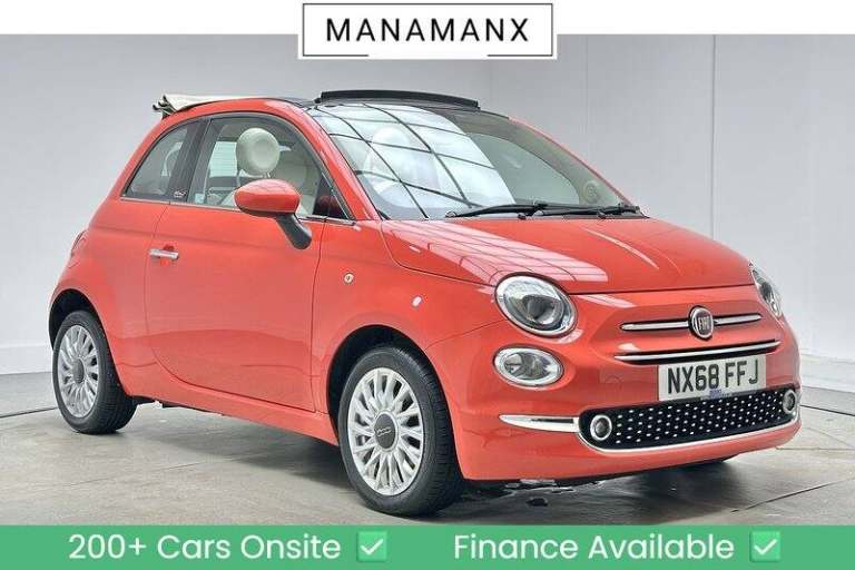 Fiat 500C Lounge Convertible Petrol Manual