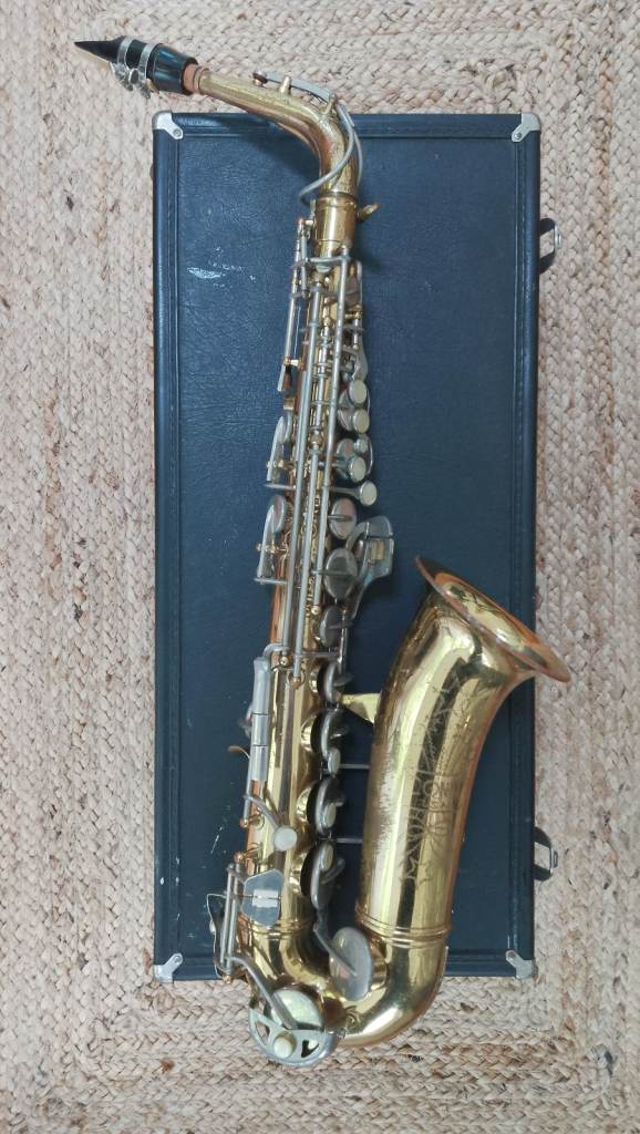 Vintage Alto Saxophone (Shooting Star) by Conn USA with case