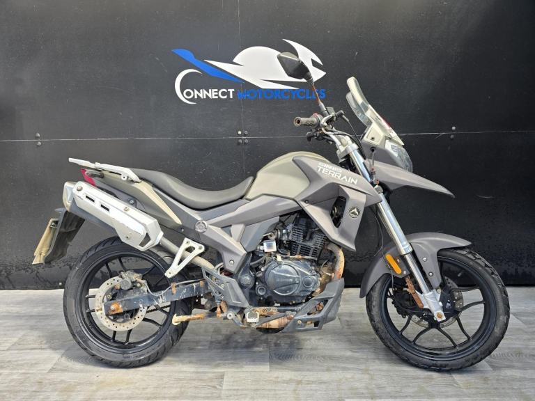 SINNIS ZS 125-86 TERRAIN PROJECT BIKE HPI CLEAR 