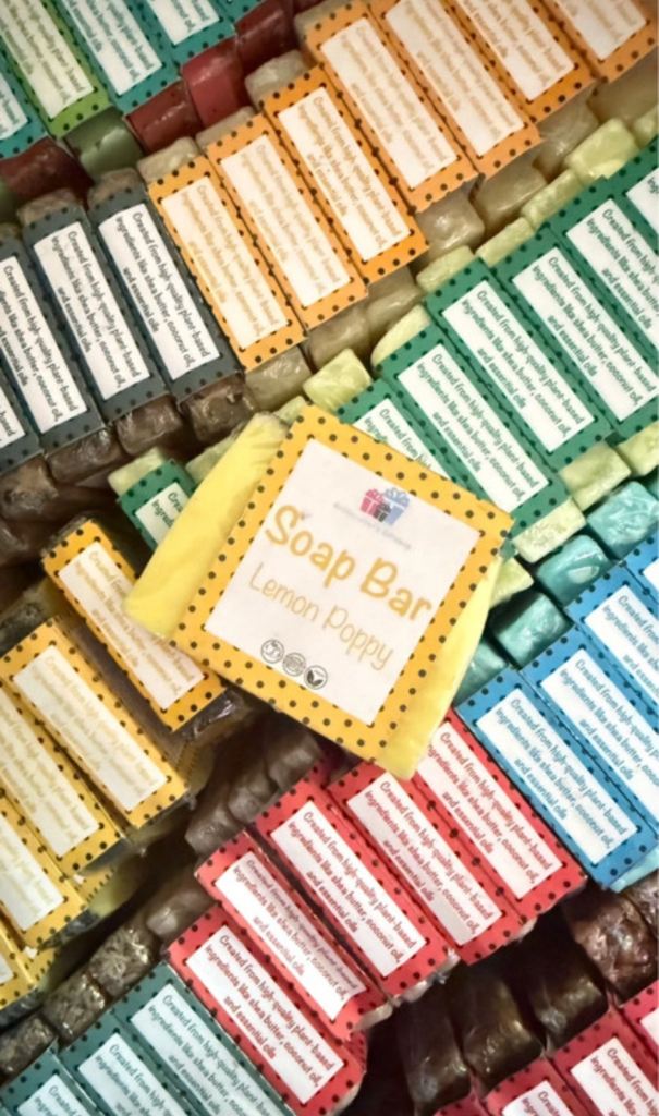 110 vegan soap bars - soap business start up