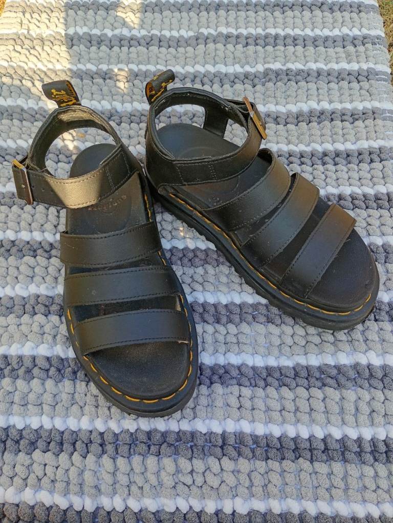 Dr. Martens Blaire Sandals UK Size 5 – Black, Good Condition