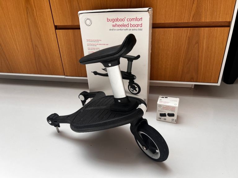 Bugaboo Wheeled Board + Seat + Adaptors