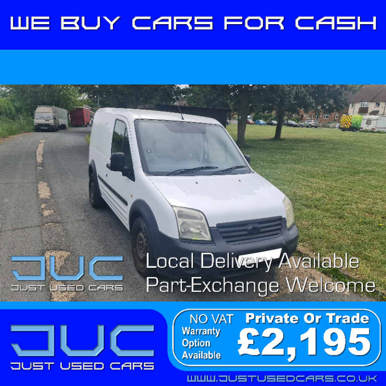 Ford Transit Connect Van 1.8 75 T200 (Manual Diesel) 61 Reg 2011 116,932 miles