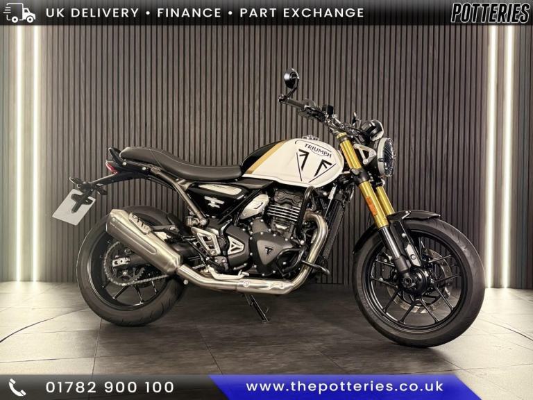 Triumph Speed 400 2025 **590 miles on the clock!**